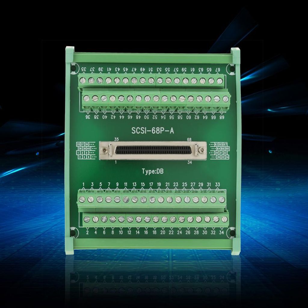SCSI68 68-pinový konektor typu DB samice rozbočovací deska Obrázek produktu 