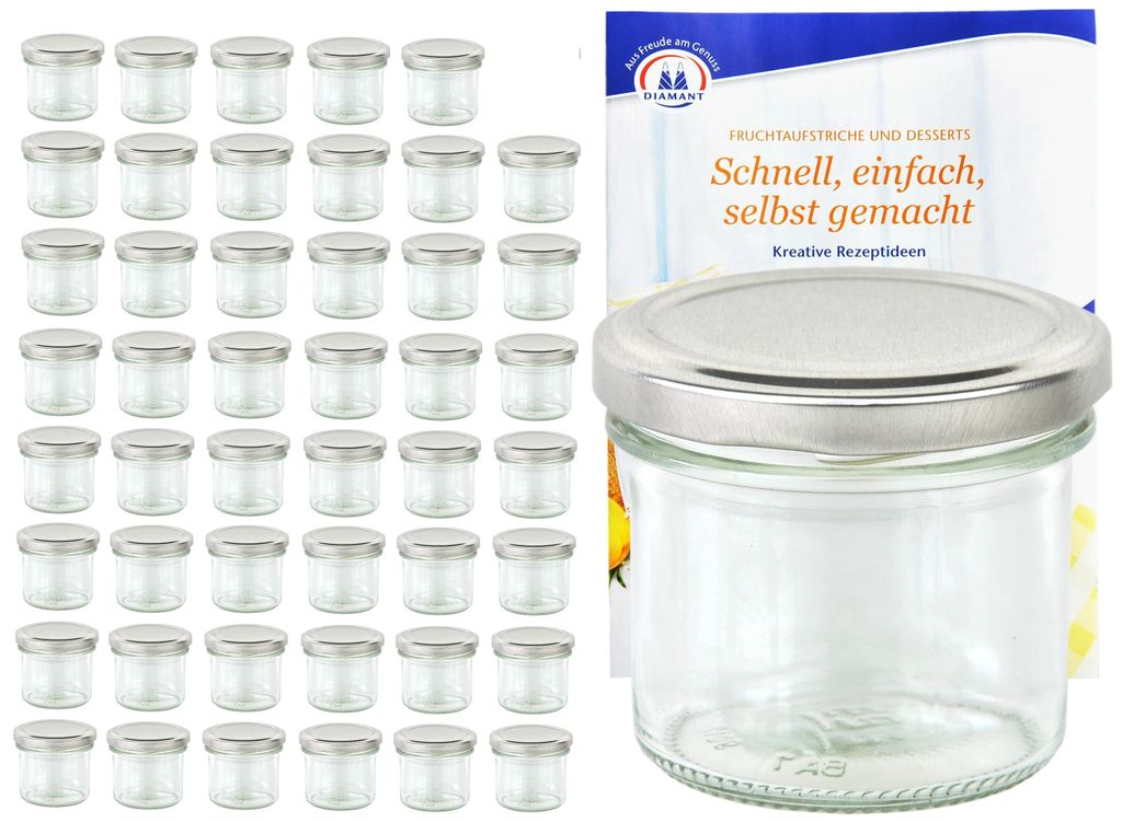 sada 48 sklenic 125 ml Do 66 sklenic na zavařování se Obrázek produktu 