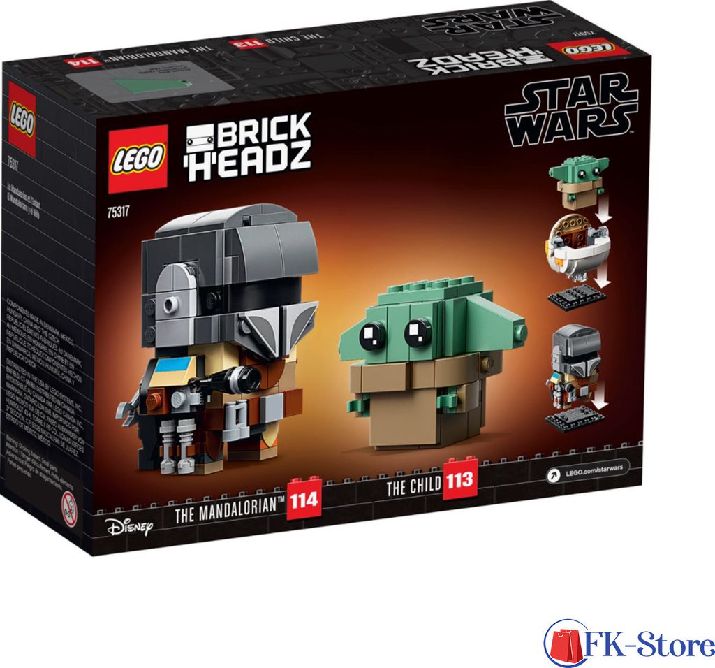 Lego Star Wars 75317 Mandalorian a dieťa Obrázok produktu 32