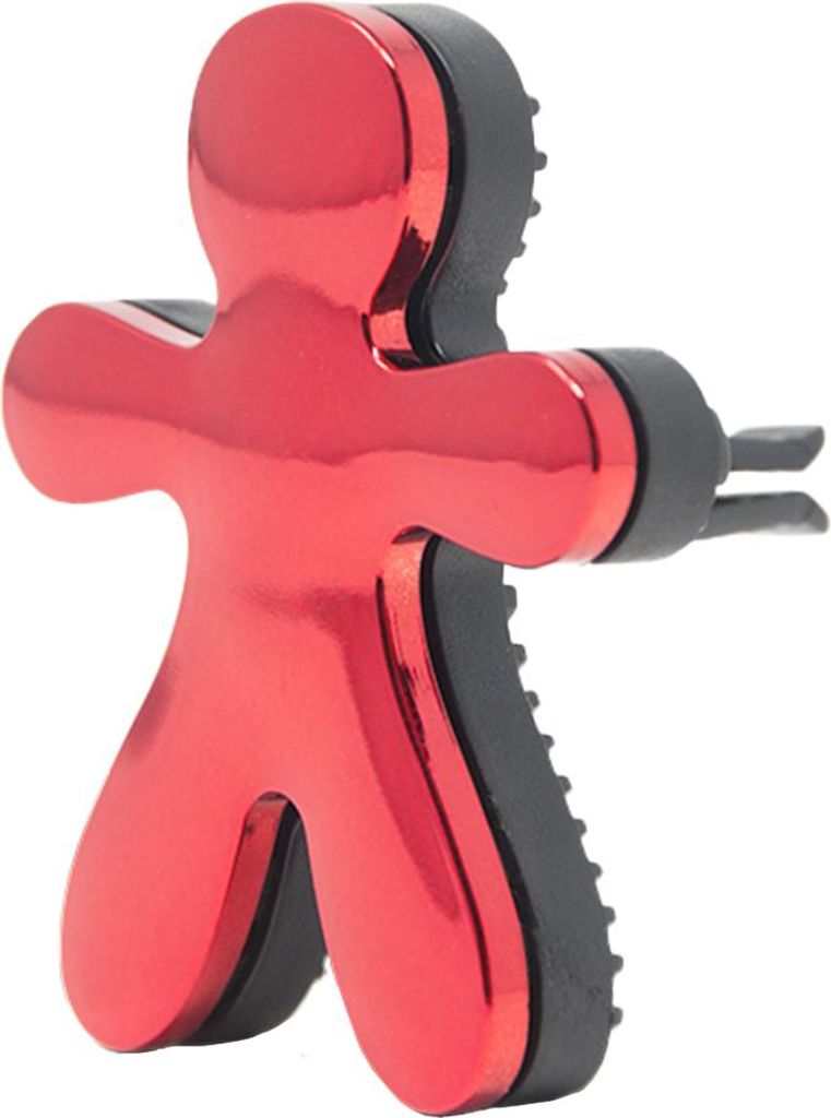 Mr&Mrs Fragrance Jeff Chrome Car Air Freshener Raspberry & Patchouli