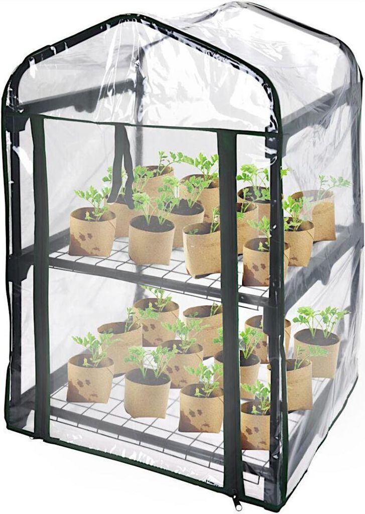 ProGarden Gewächshaus BALKONGEWÄCHSHAUS mit zwei Ebenen Produktbild 