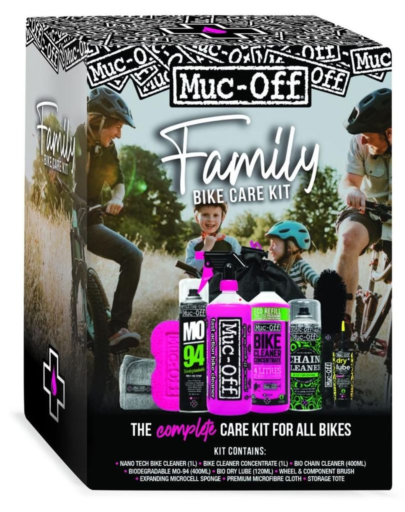 Muc Off Family Bike Care Reinigungsset Rosa Rosa One Size