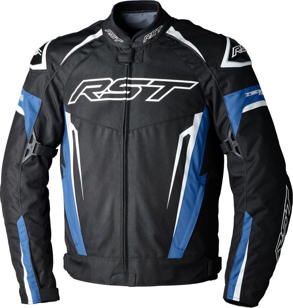 RST TracTech Evo 5 CE Textil-Jacke - Blau/Schwarz/Weiß