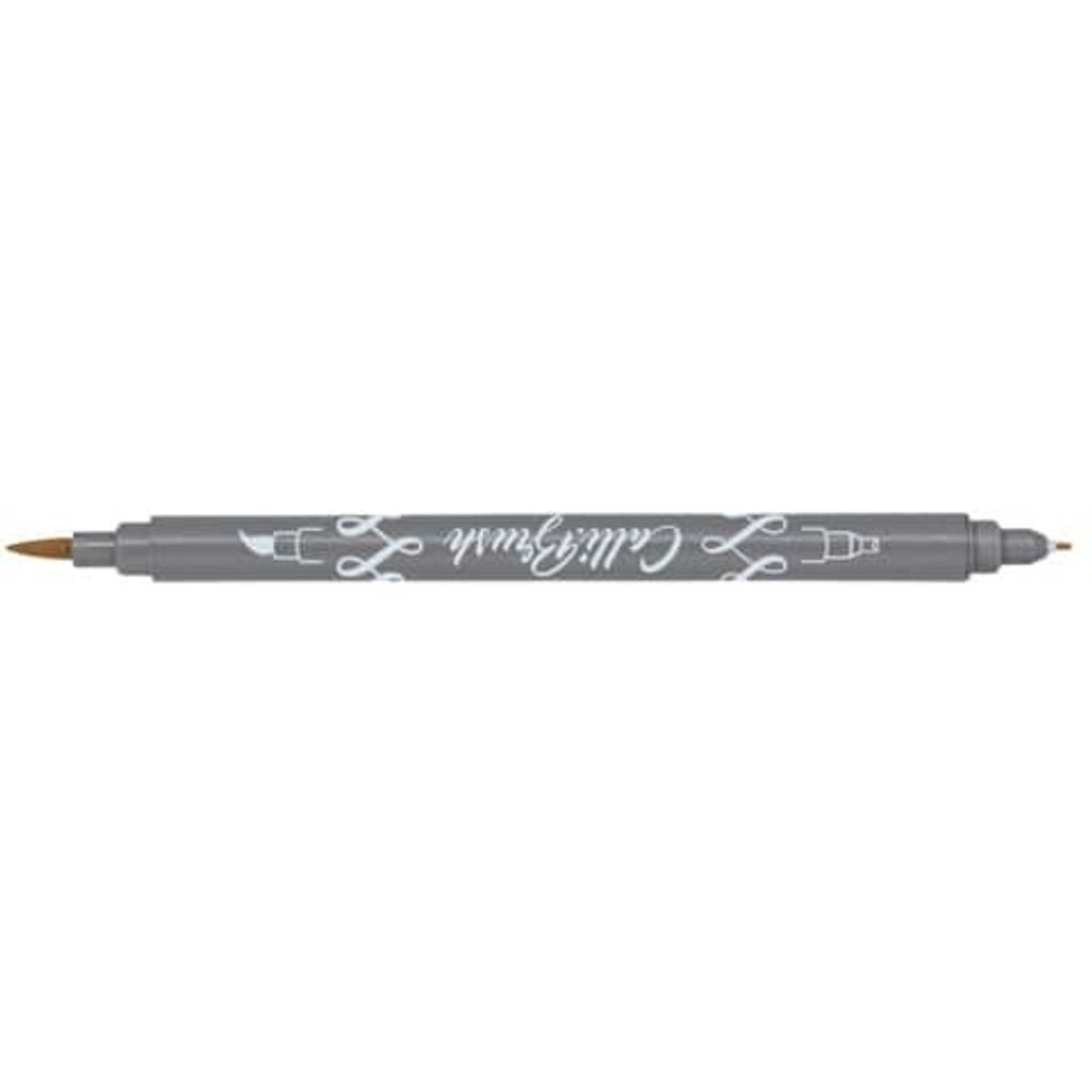 ONLINE Faserschreiber Calli Brush Double Tip maple