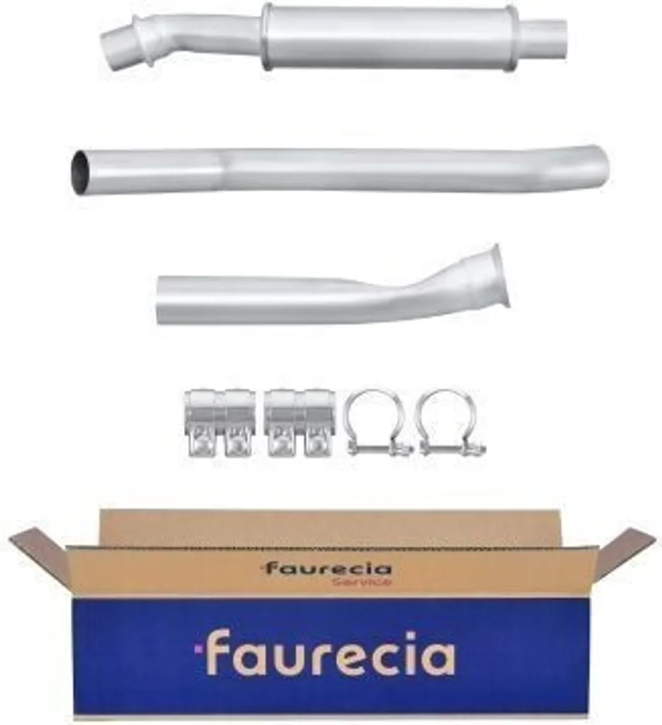 Silencieux avant Xsara 171798 : Échappement silencieux HELLA 8LB 366