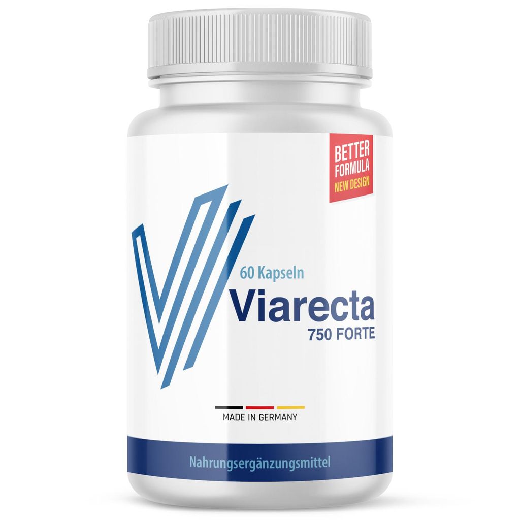 Viarecta 750 Forte gélules | pour l'homme actif | 60 Image du produit 