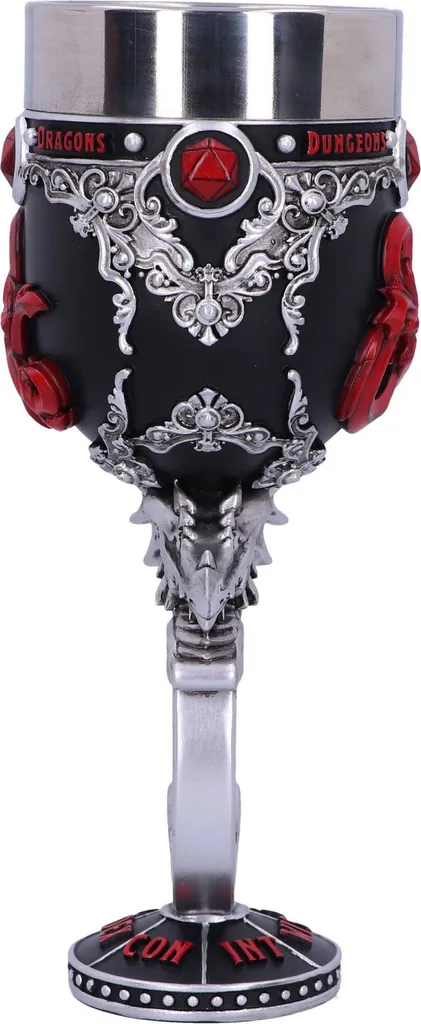 Calice Dungeons & Dragons de Collection - Puchar Artisanal de 20,5 cm