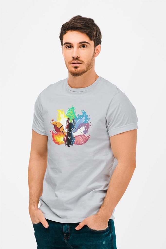 D&B Uni Polo MO00008_Fox_Grau-Größe 5XL