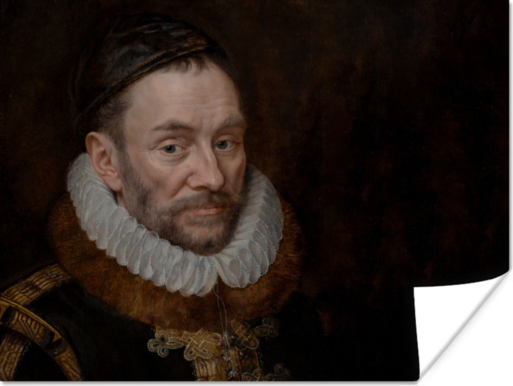 MuchoWow Poster Wilhelm von Oranien - Gemälde - Alte Meister - Kunst 80x60 cm - Kunst für zu Hause