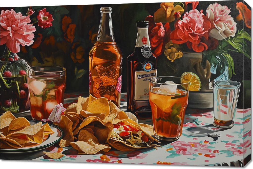 Bild 90x60cm Aromen aus Mexiko