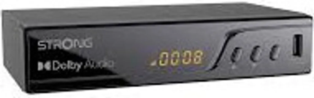 Decoder 4K Strong SRT8250 Terrestre UHD - HDR10 e Dolby Audio Nero