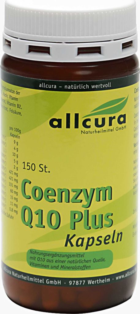 Coenzym Q10 Plus Kapseln, 150 St. Kapseln