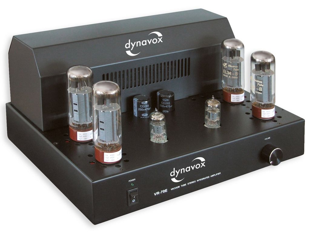 Dynavox Röhren-Vollverstärker VR-70E ll, schwarz Produktbild 