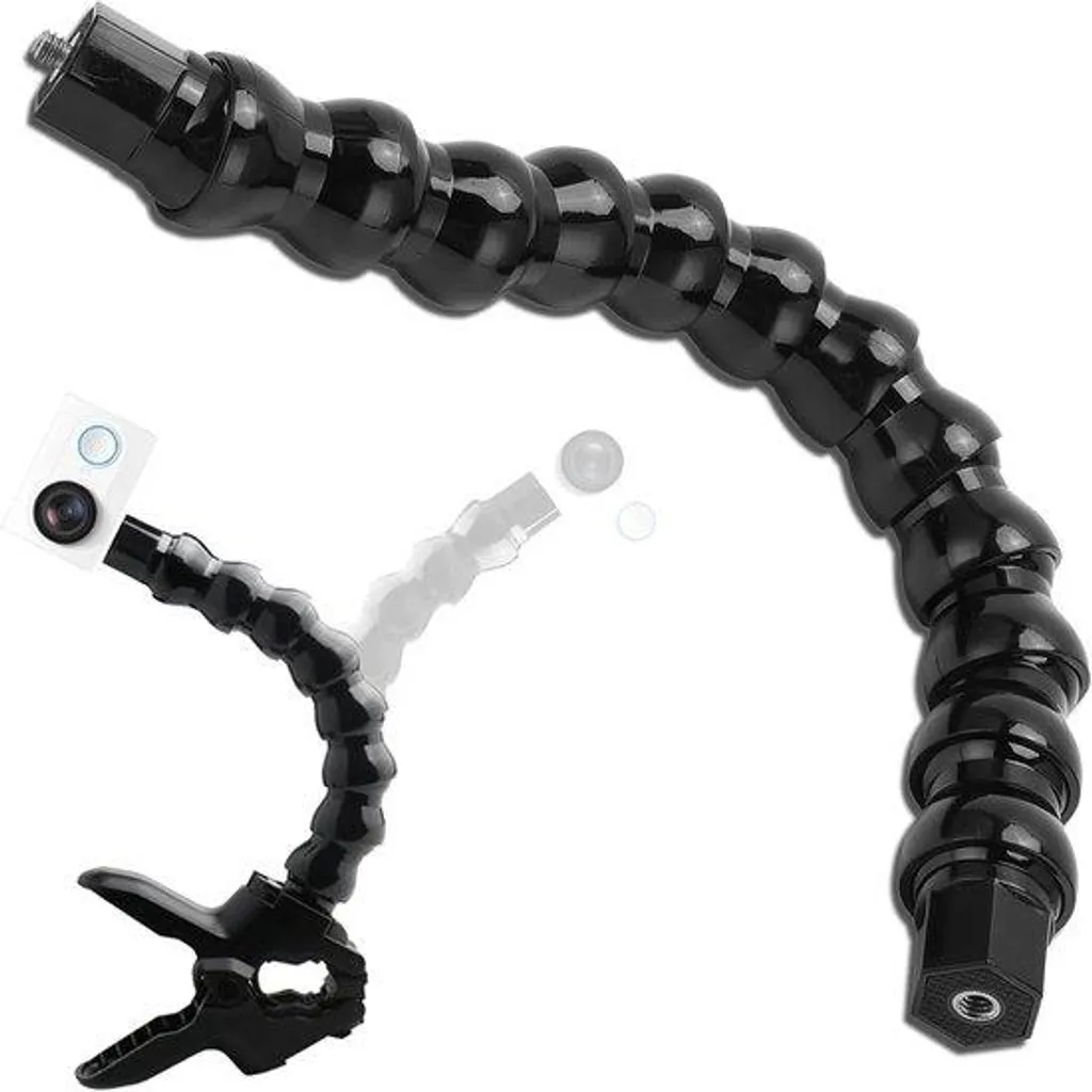 Support caméra sport flexible idéal pour VLOG et angles de vue difficiles