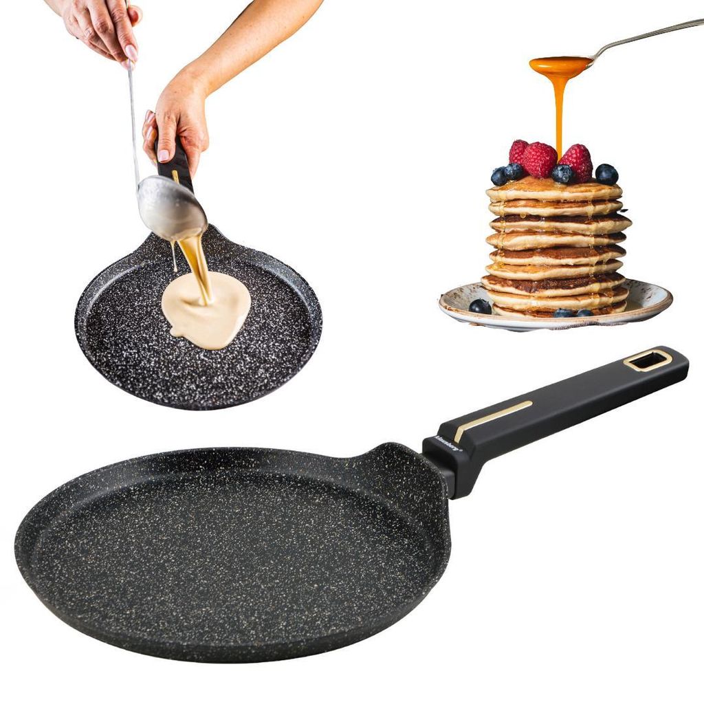 Pfannkuchenpfanne Mit Marmorbeschichtung 24 Cm Klausberg Produktbild 