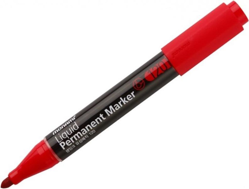 Permanentmarker Monami SigmaFlo 120, 1,5mm, Rot