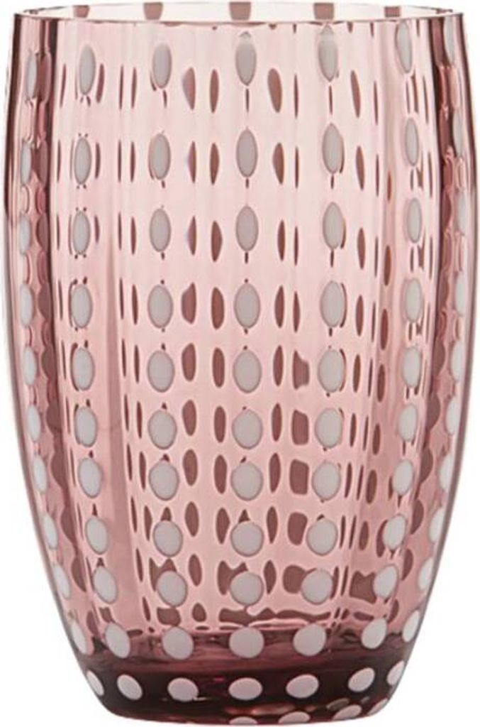 ZAFFERANO Perle Set 6 Gläser Tumbler Amethyst Produktbild 