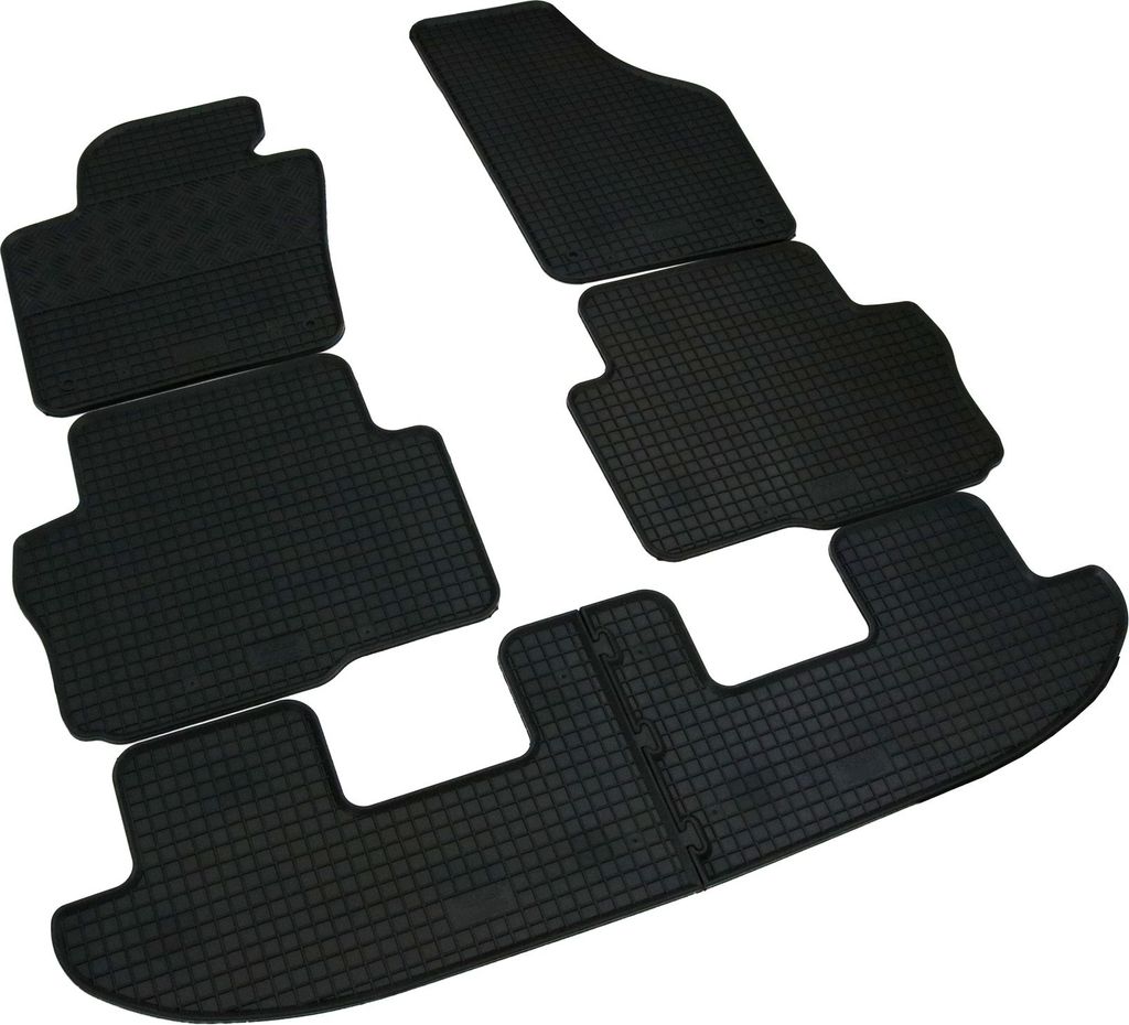 Rigum Gummi Fußmatten Set für Seat Alhambra II + VW Sharan Produktbild 