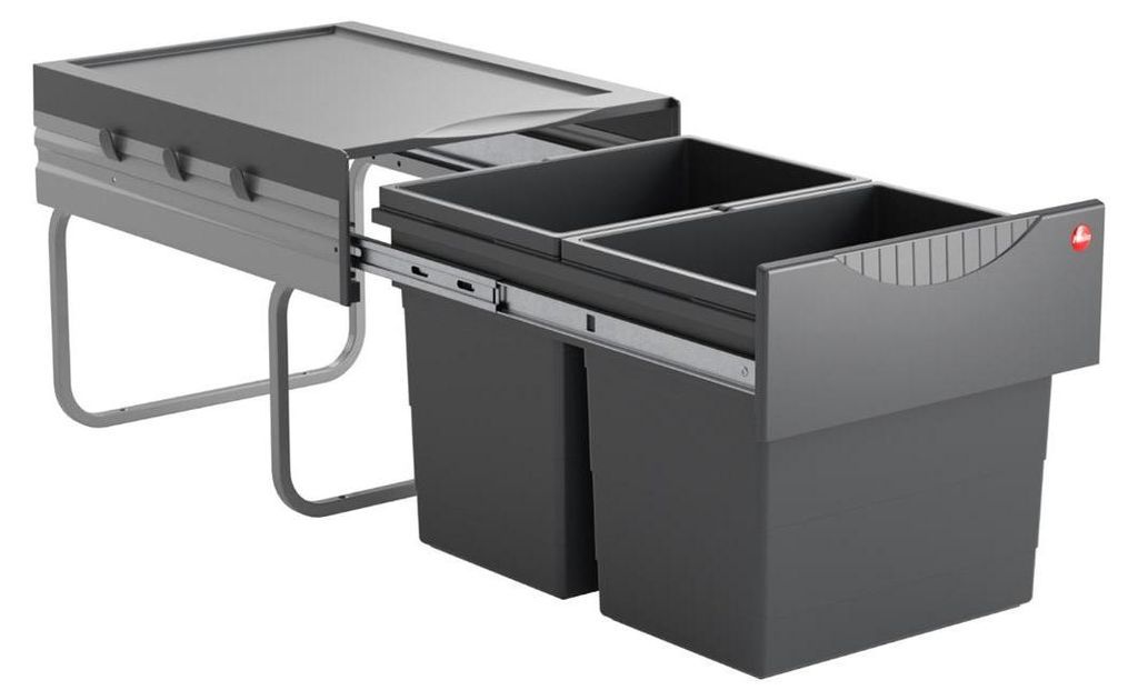 Pojemnik na śmieci Hailo 3641521 Tandem oszczędzający Zdjęcie produktu 