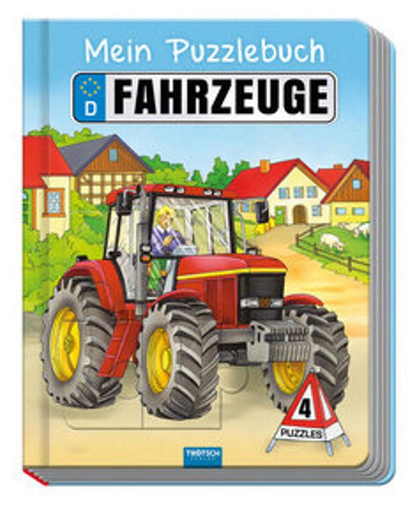 Trötsch Puzzlebuch Mein tolles Puzzlebuch Fahrzeuge