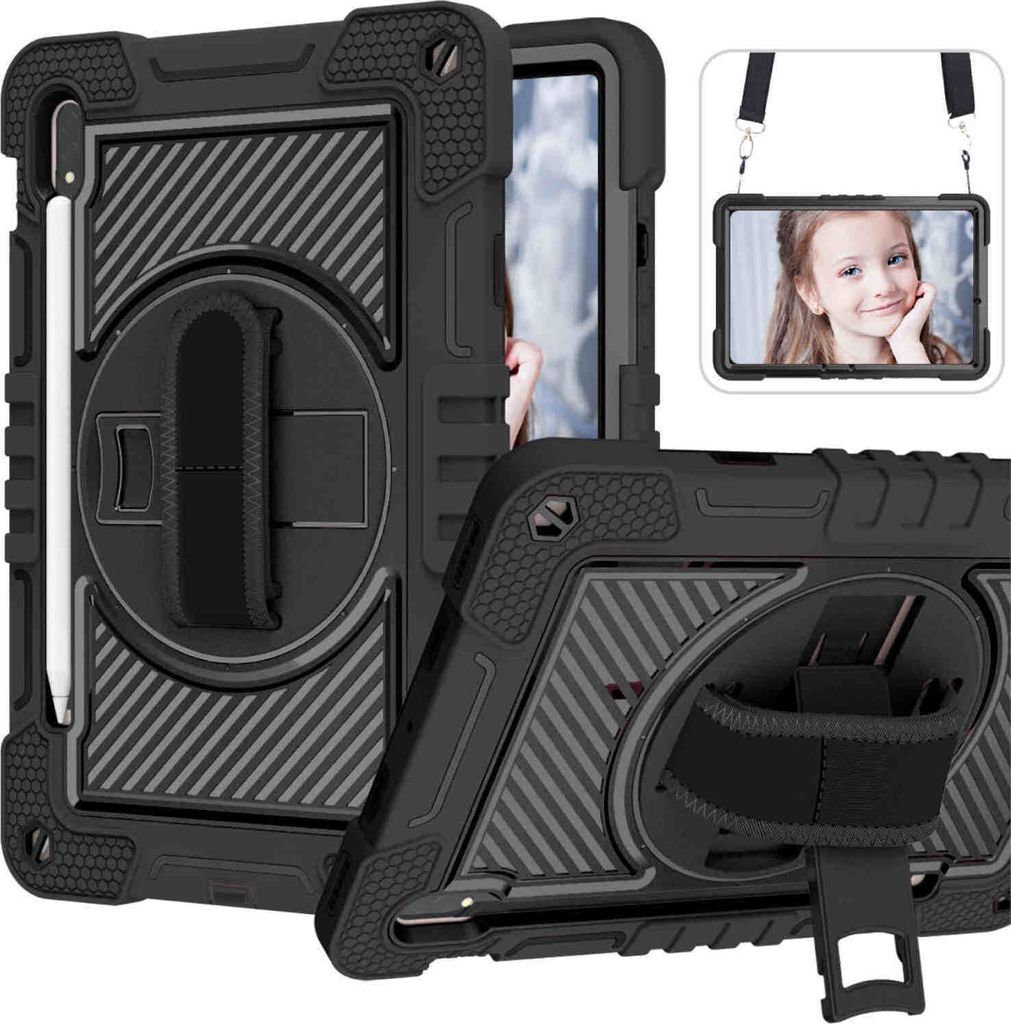 Für Samsung Galaxy Tab S10 FE / S9 / S9 FE / S8 360 Grad Produktbild 