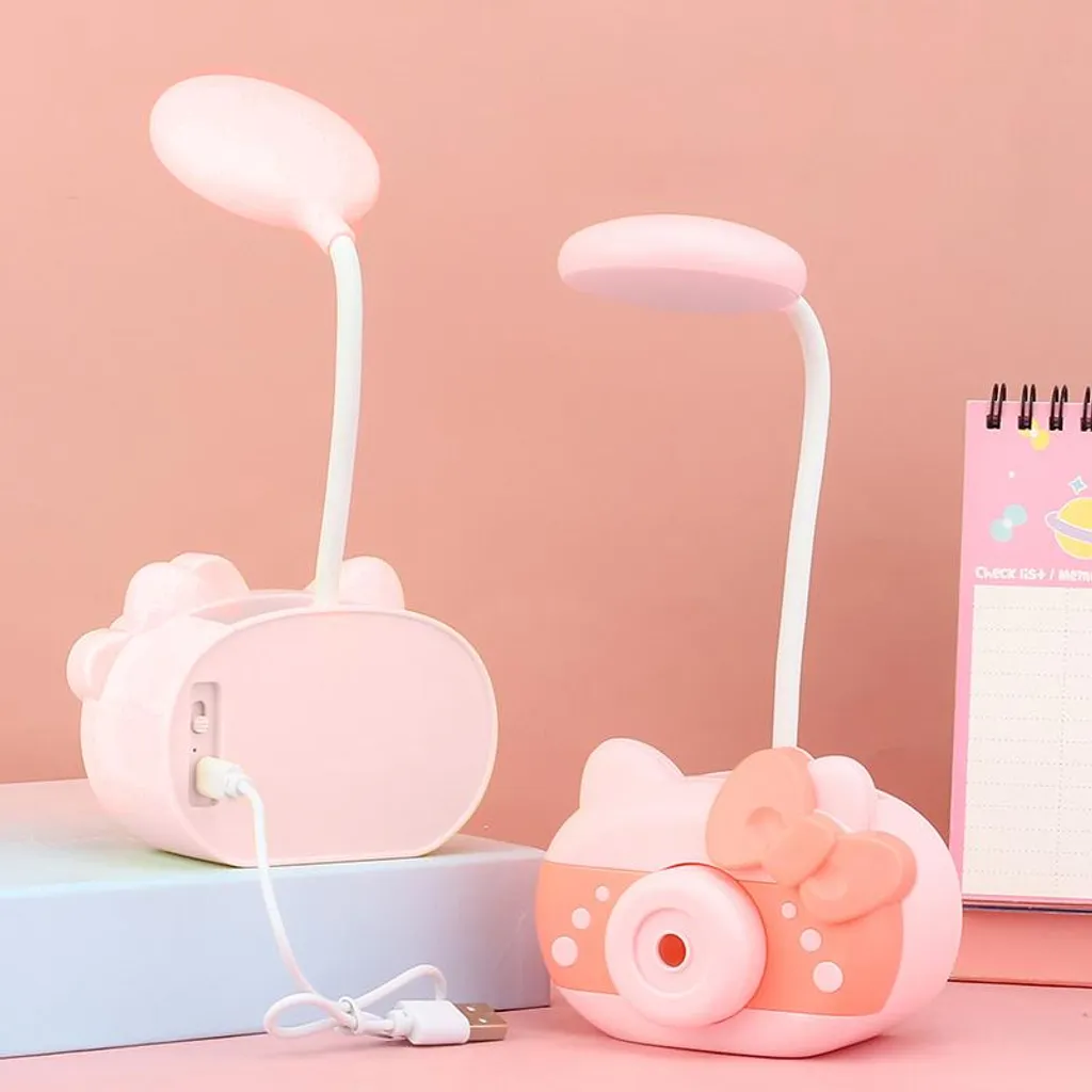 Lampe de lecture à intensité variable LED avec support pour mobile - 2