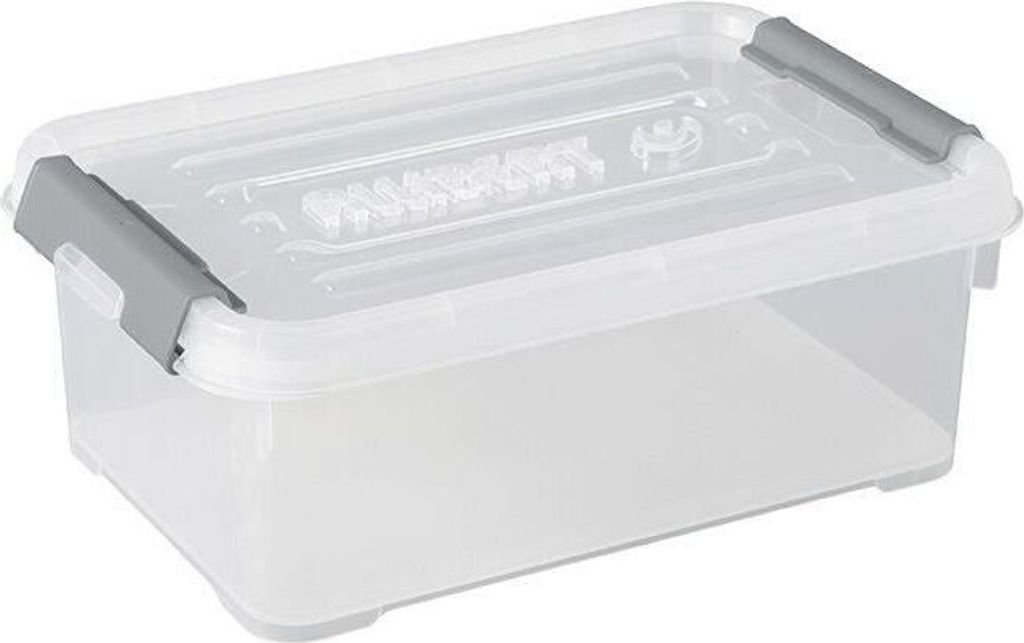Allibert HANDY+ Box 4L, transparent / silber