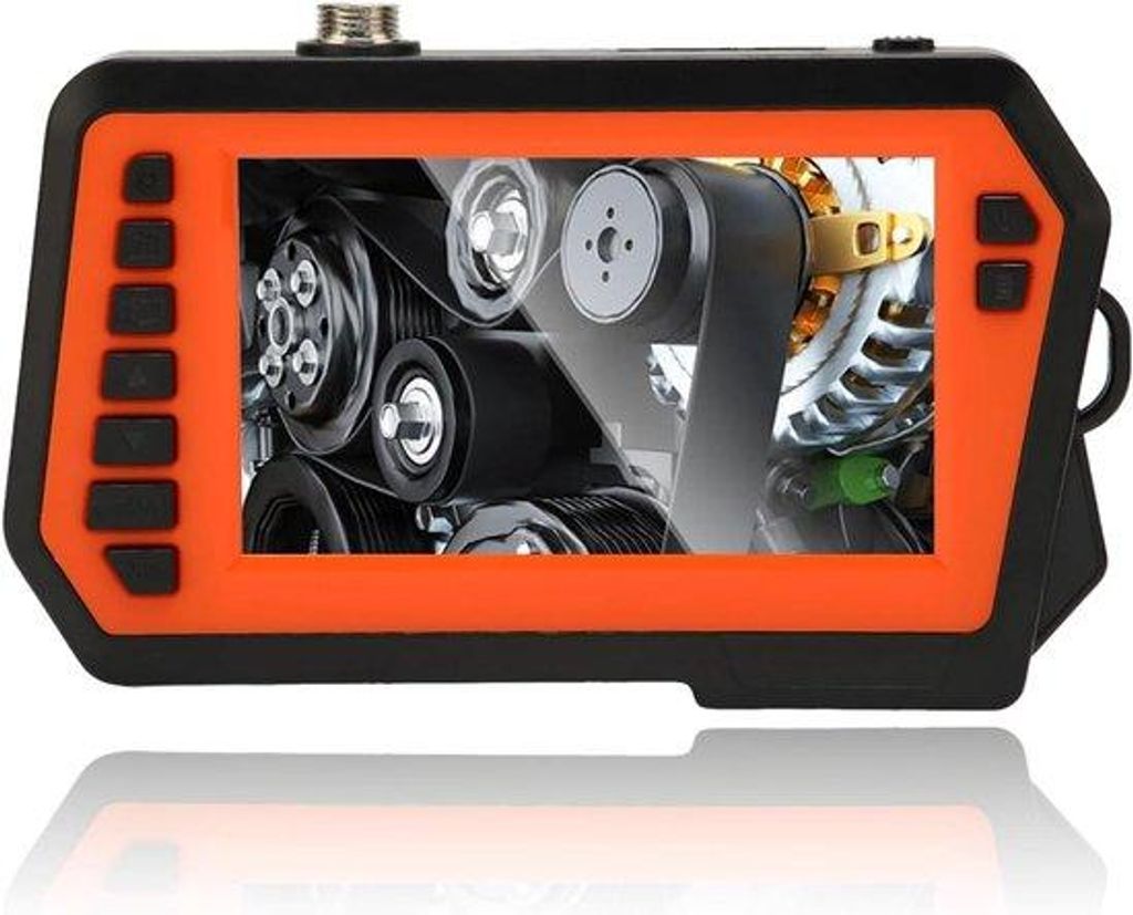Industrielle 1080P HD Endoskop-Inspektionskamera mit 43 Zoll LCD-Bildschirm - 6 LED-Lampen - Industrielle Endoskop für Abwasserinspektion.