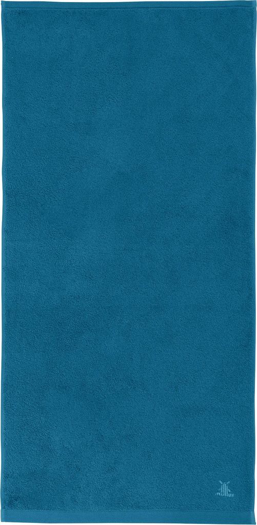Erwin Müller Duschtuch Heidenheim" ozeanblau 70x140 cm"