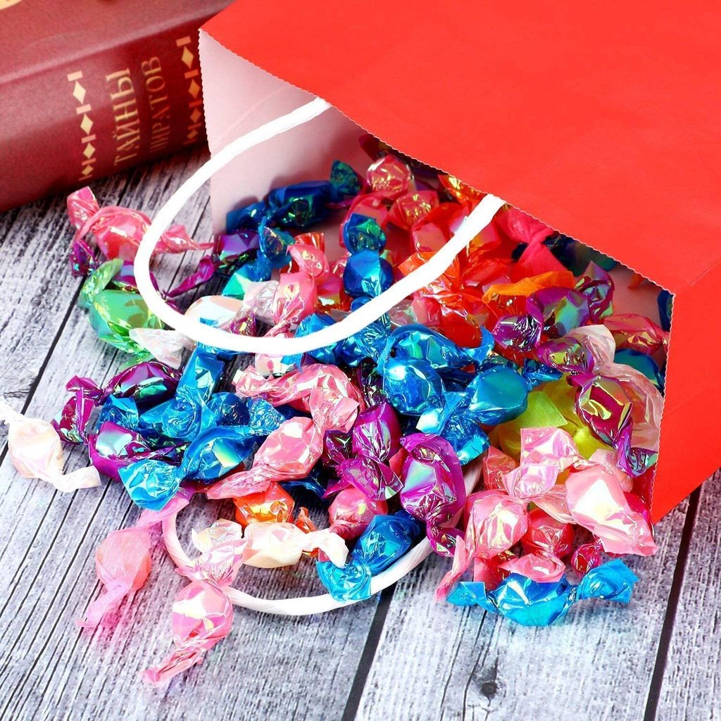 24 Stück Papier Geschenktüten Bunt Papiertüten Kraftpapier Produktbild 6