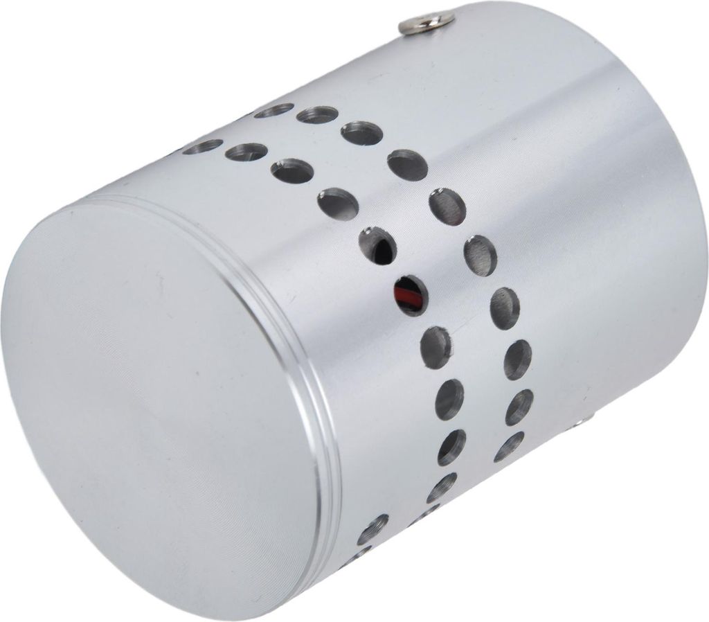 LED Aluminum Spiral Hole Wall Light Corrosion Resistance 3W Dimmable Spiral Lamp for Porch Living RoomYellow