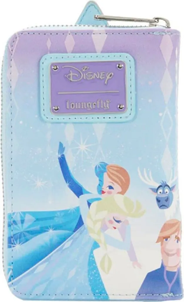Portefeuille Elsa Palais des Glaces Loungefly avec Zips Robustes