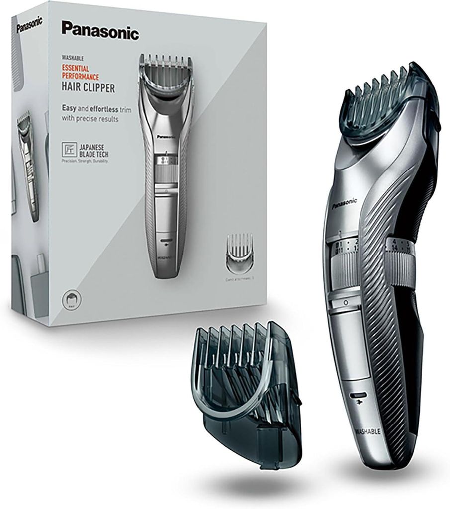Bart-/Haarschneider ER-GC71 mit 39 Längeneinstellungen, Bart-Trimmer für Herren, Styling & Pflege für Haare mit Hochpräzise Klingen