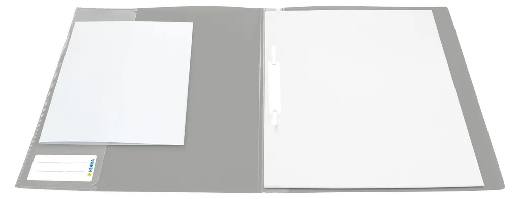 Protégez vos Documents A4 avec la Chemise à Lamelles HERMA Grise - Lot de 3
