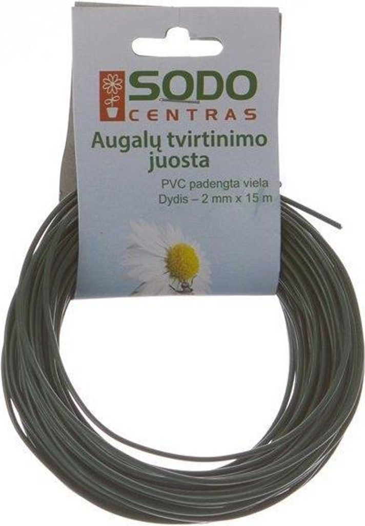 Draht 2mm x 15m Bindedraht Spanndraht Blumendraht Produktbild 