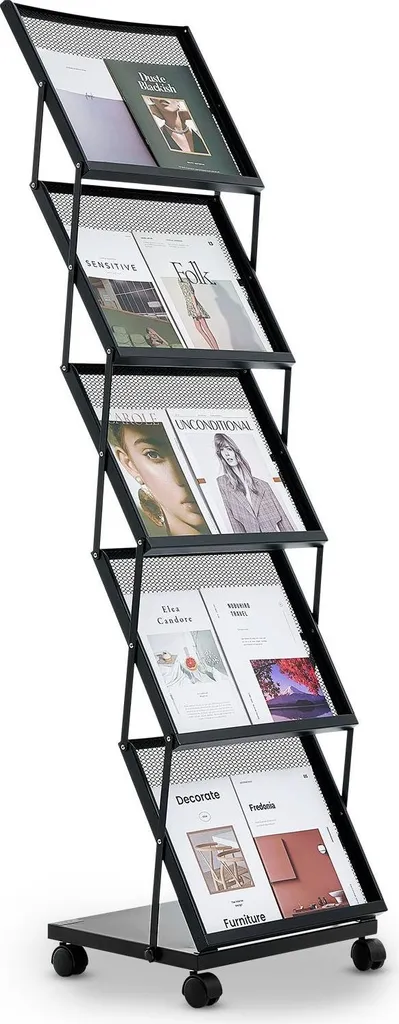 Présentoir brochures pliable : fini l'encombrement sur vos stands expo
