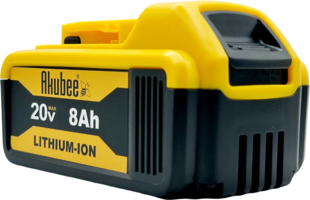 Akku 18V - 20V max 8,0Ah, kompatibel mit DeWalt XR 20V max Akubee