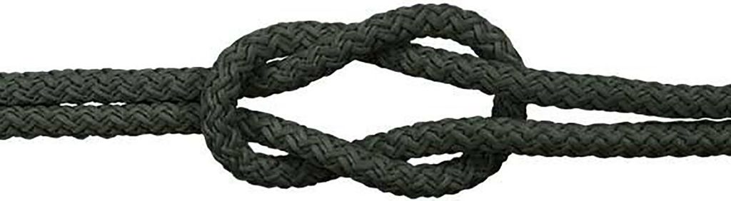 200m Polyester-Seil 5,5mm Polyesterschnur Polyesterkordel Kordel Schnur Farbwahl, Farbe:grüngrau