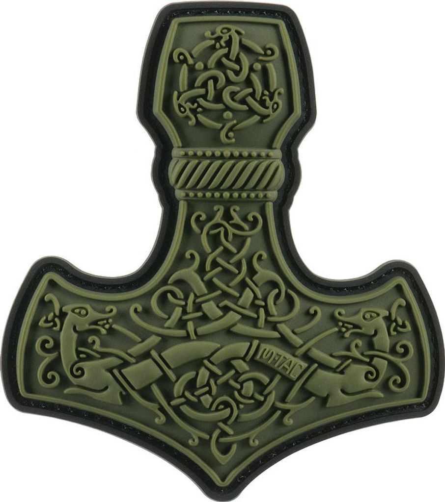 M-Tac Patch Mjölnir Large PVC Olive