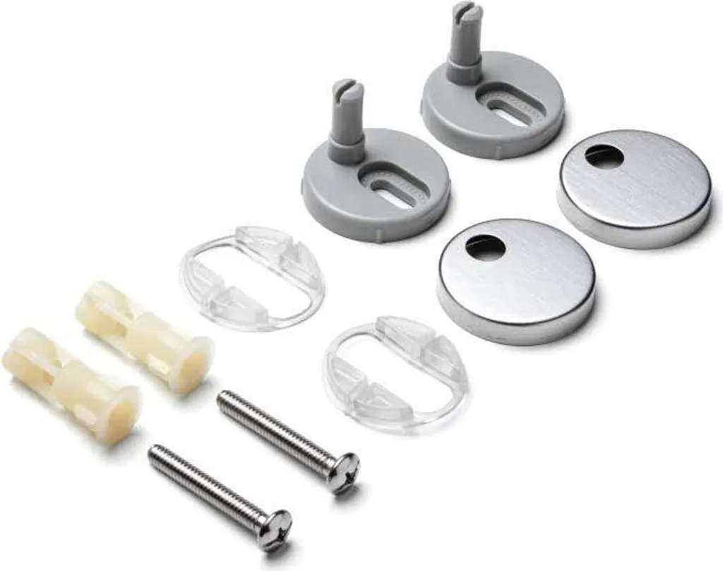 Tatay 4421109 Viti per Sedile WC Optima - Kit di Ricambio Originale