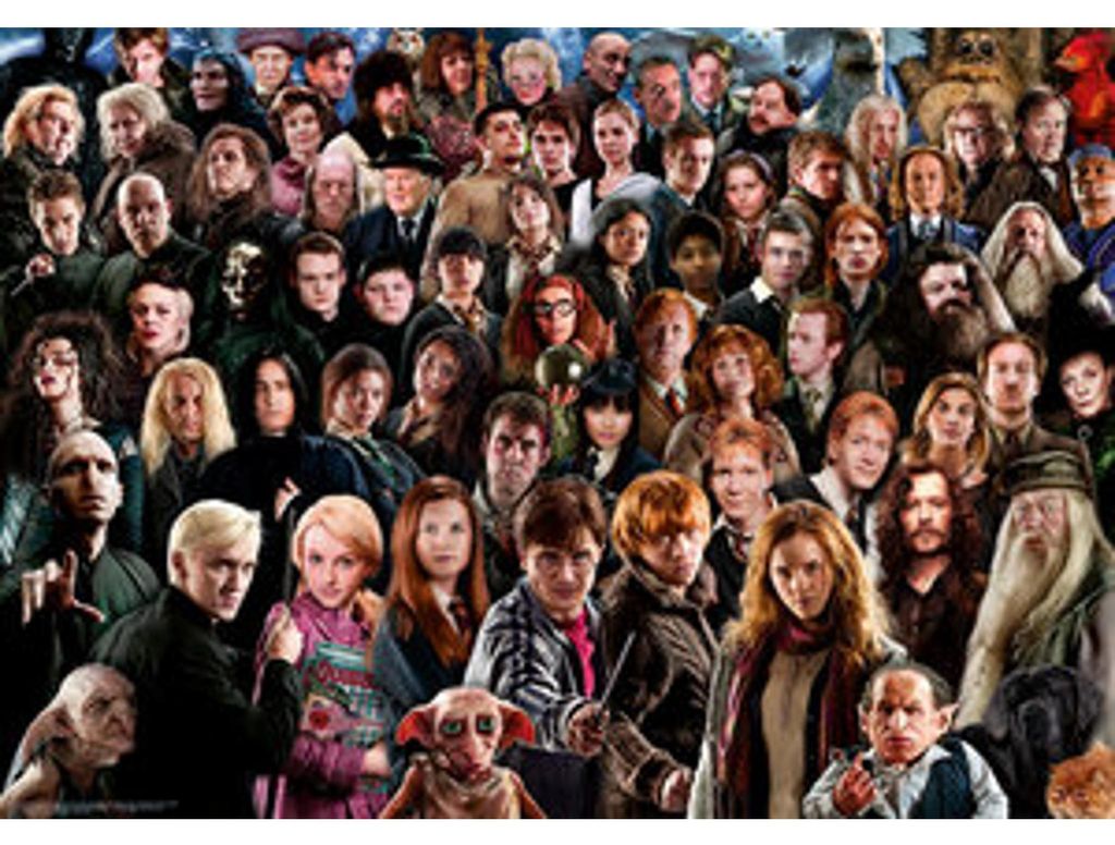 Ravensburger - Puzzle 1000 elementów Harry Potter, produkt Immagine del prodotto 