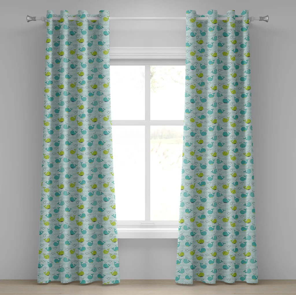 Tende Decorative ABAKUHAUS Wal 280x175 - Stile Marino Contemporaneo