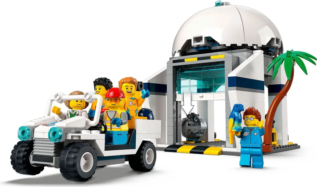 Jeu de construction centre spatial LEGO 60351 avec fusée et figurines - 5