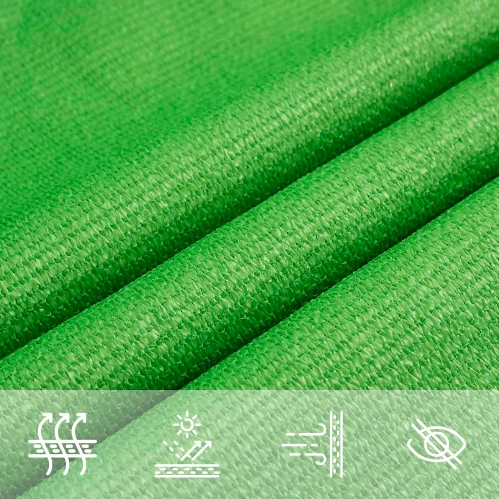 Tenda da Sole vidaXL 3,5x4,5 m Verde Chiaro - Vela HDPE 160g Fai-da-te