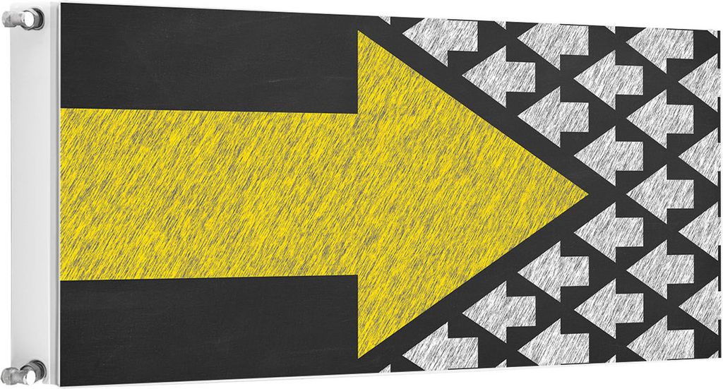 Magnet Heizkörperverkleidung Heizkörperabdeckung Heizung 120x60 cm Muster