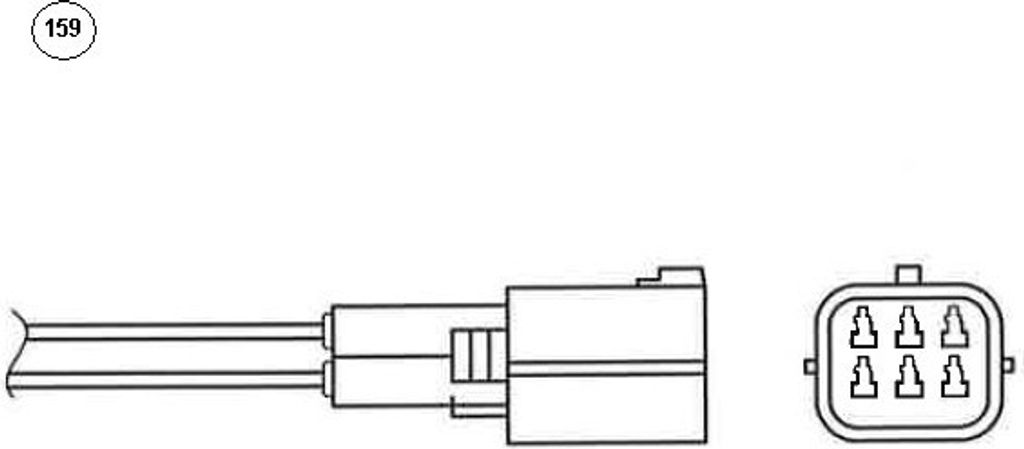NTK von NGK 93269 Lambdasonde für MAZDA 6 Kombi (GH) Produktbild 