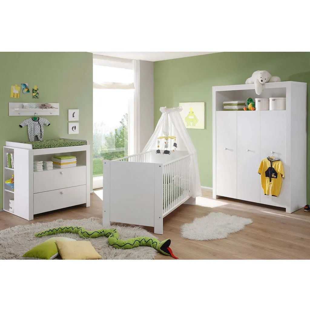 Table à langer Rootz blanche : optimisez l'espace de la chambre bébé