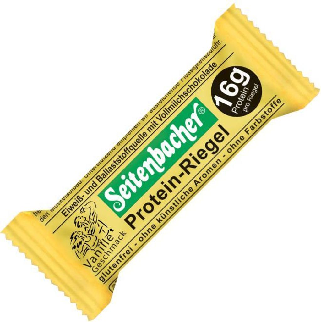 Seitenbacher Protein-Riegel Vanille 60g