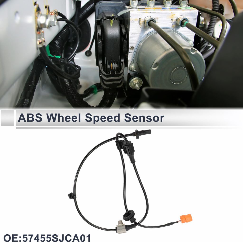 Vorderer linker ABS-Raddrehzahlsensor für Honda Ridgeline 2006-2014 V6 3.5L ABS-Sensor Antiblockiersystem-Sensor Nr. 57455SJCA01 1 Stück