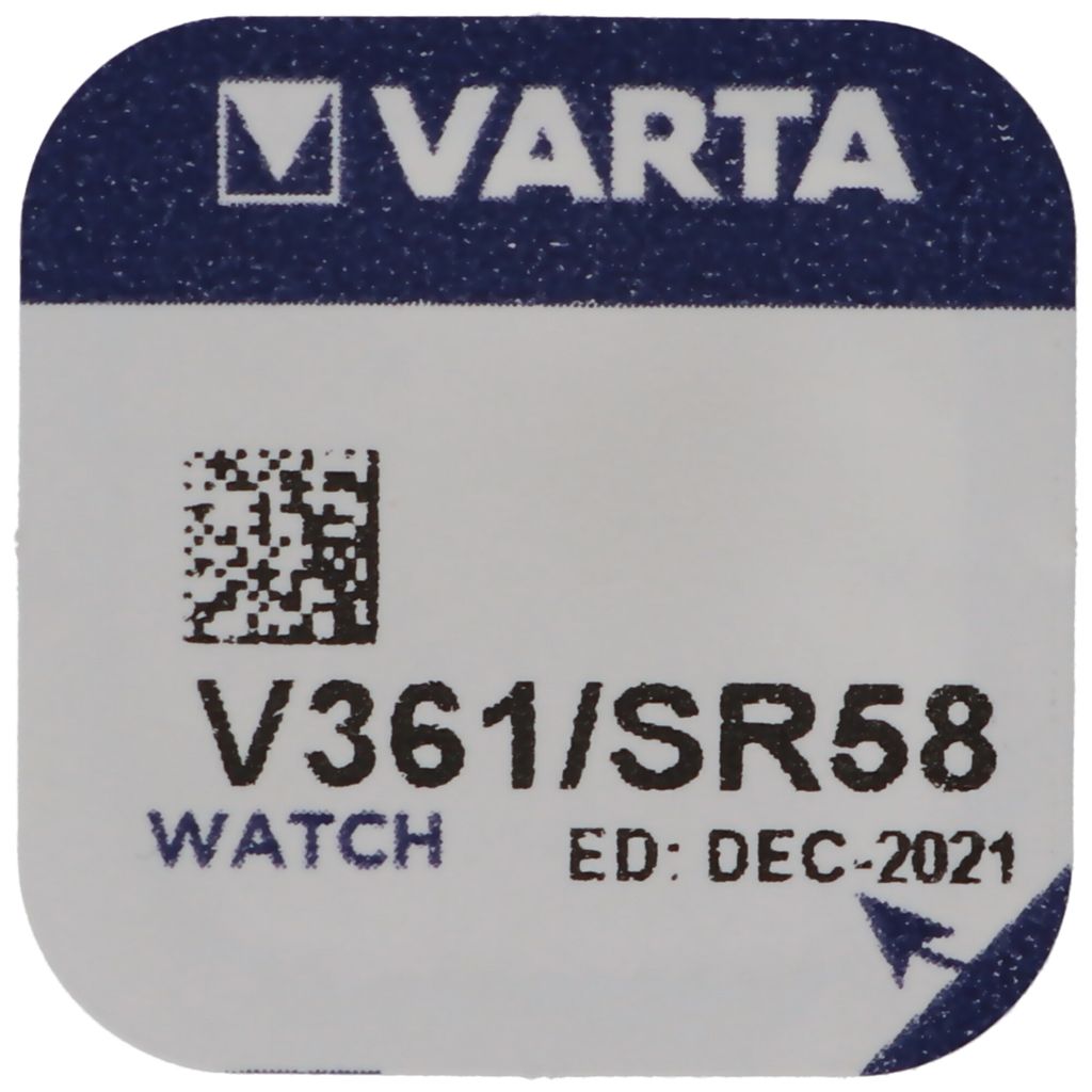 Varta SR721 SW/SR58/V362 1BL, Baterie na jedno použití, Obrázek produktu 